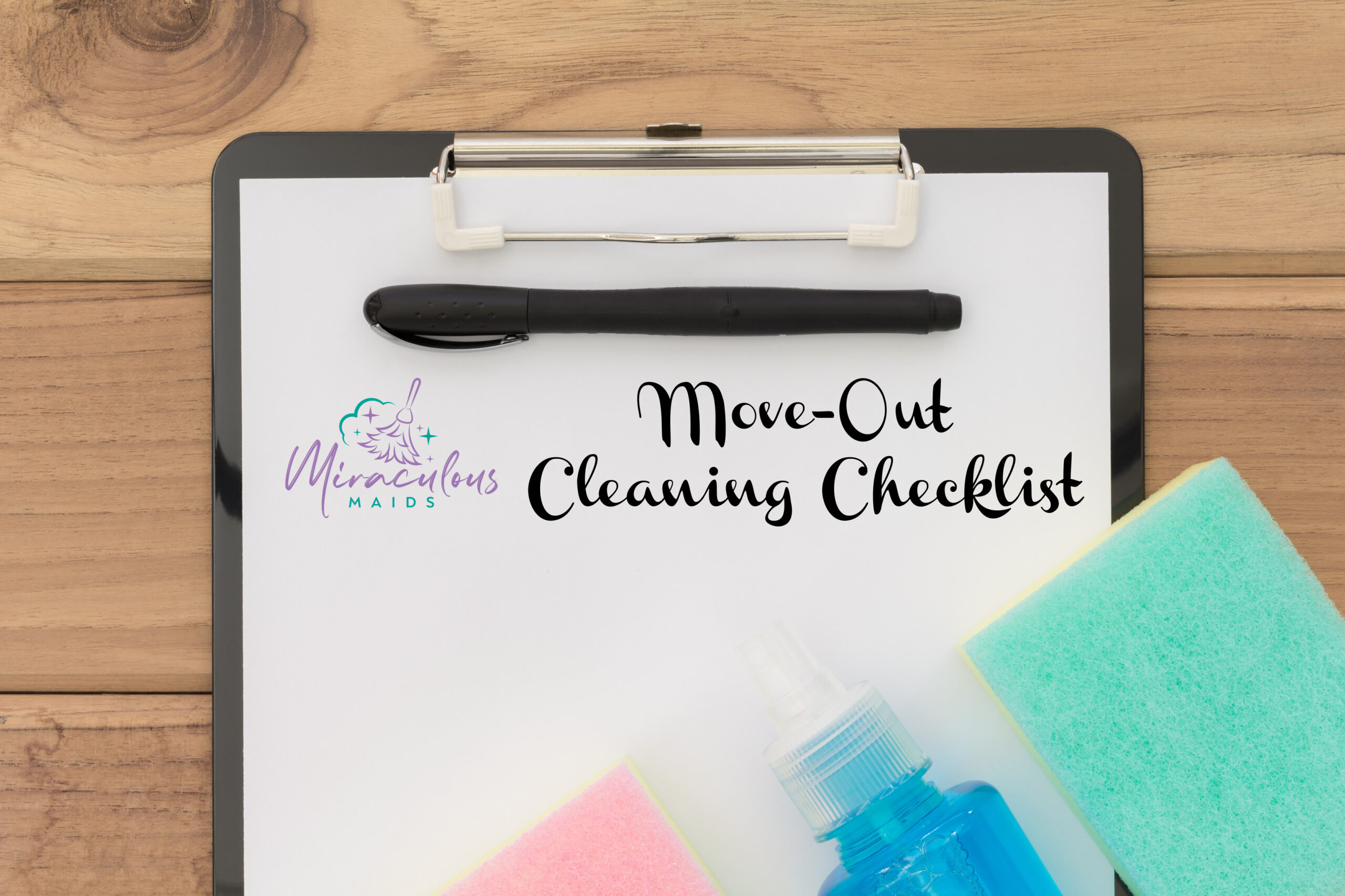 Miraculous Maids Move-Out Cleaning Checklist