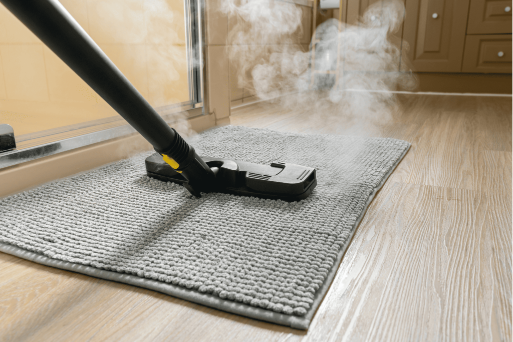 Area rug steam cleaning