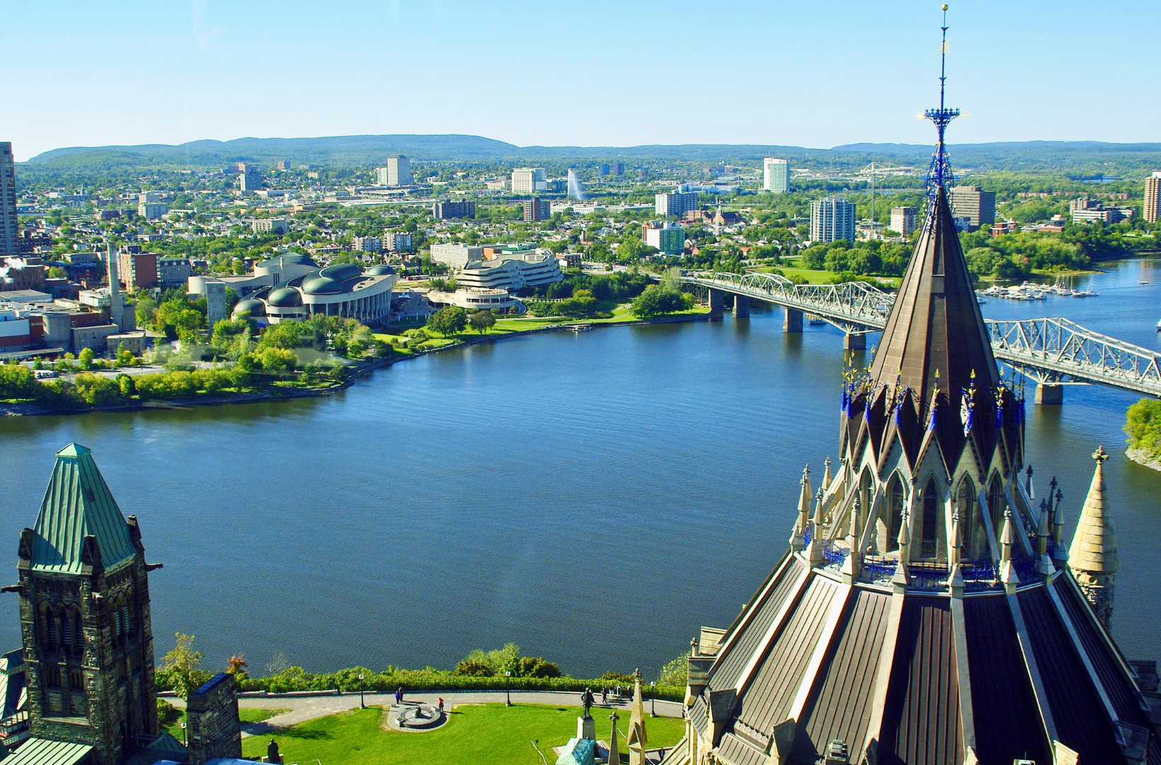 Downtown Ottawa Cityscape