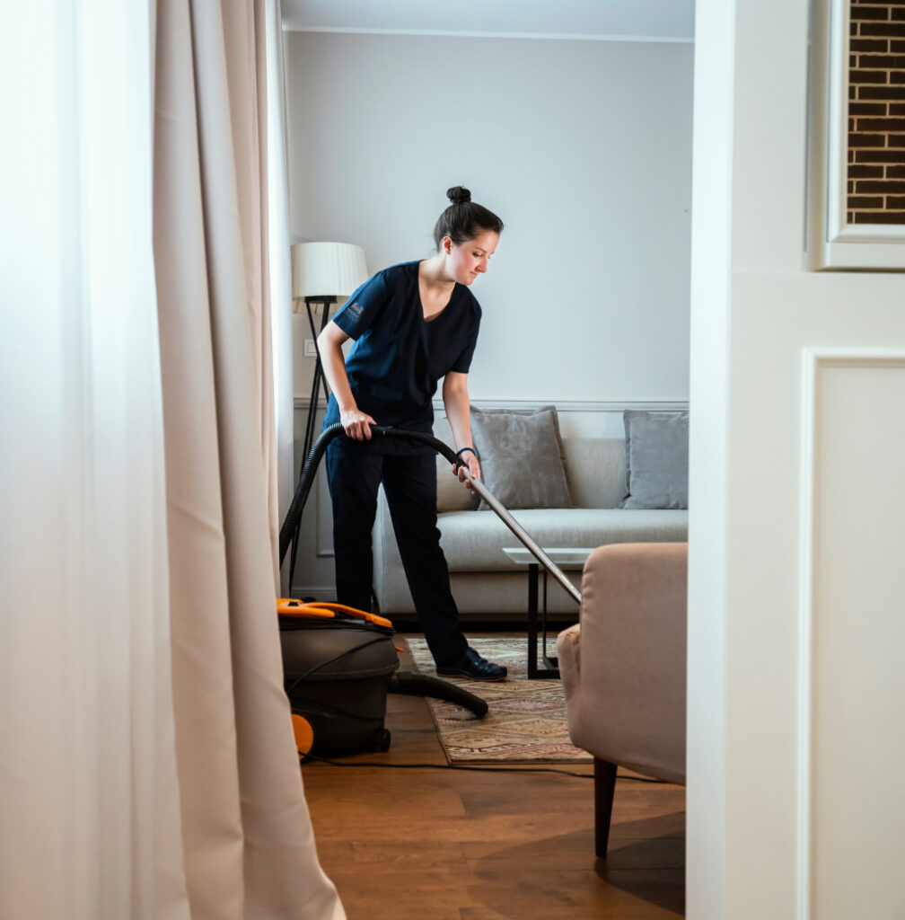 Professional floor cleaning service by Miraculous Maids