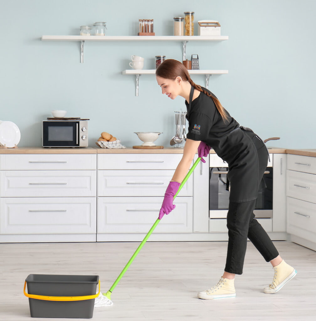 Professional floor cleaning service by Miraculous Maids